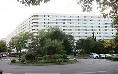 Les 2 rivières vu du rond-point Mazarick-boulevard de la Paix