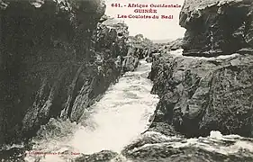 Les couloirs du Badi.