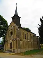 L'église Saint-Laurent aux Senades.