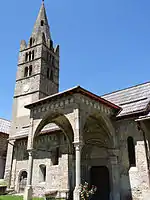 L'église Saint-Laurent.