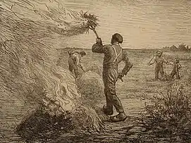 Les mauvaises herbes par Jules Breton (1872, no&nbsp;30)