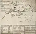 La flotte française devant Alger en 1682.