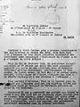 Lettre du capitaine Ladoux expliquant au Conseil de guerre pourquoi ils se sont intéressés à Mata Hari dès décembre 1915.