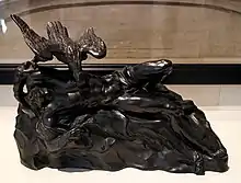 Promethée enchaîné sur le rocher (Guillaume Évrard, c. 1790).