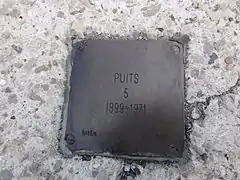 Puits no&nbsp;5, 1899 - 1971.