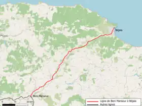 Image illustrative de l’article Ligne de Beni Mansour à Béjaïa