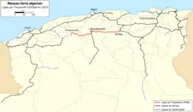 Image illustrative de l’article Ligne de Tissemsilt à M'Sila