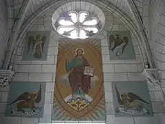 Peintures : toiles marouflées du XIXe&nbsp;siècle.