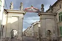 La porte de France.