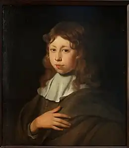 Gerbrand van den Eeckhout, Portrait d'un jeune garçon, 1653.