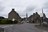 La rue de l'église.