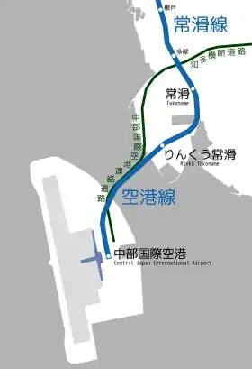 Voir la carte de la ligne.