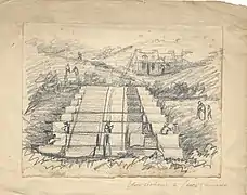 Un séchoir de frocs à Lisieux.