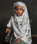 SWL YL Najmo, âgée de 8 ans à Mogadiscio