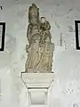 Statue Vierge à l'Enfant, XVIe&nbsp;siècle.