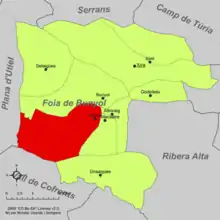 dans la comarque de la Hoya de Buñol.