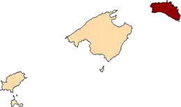 Carte de la circonscription.