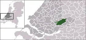 Localisation de Molenwaard