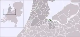 Localisation de Muiden