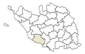 Périmètre de l’ancien canton.