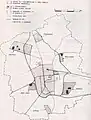 Zones industrielles de Łódź vers 1980.