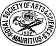 Logo de la Société royale des Arts et des Sciences de l'île Maurice.
