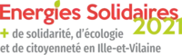 Logotype officiel Énergies Solidaires 2021 (majorité départementale) pour les élections départementales de 2021 en Ille-et-Vilaine.
