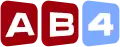Logo d'AB4 de 2002 à 2004.