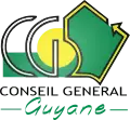 Logo de l'ancien conseil général de Guyane (1948-2015).