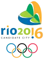 Logo de candidature pour les JO de 2016.