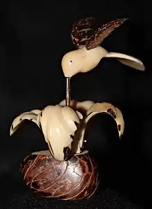 Sculpture de tagua (Équateur)