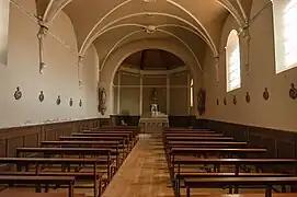 L'intérieur de l'église.