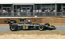 Photo de la Lotus 72E