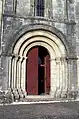 Le portail de l'église (août&nbsp;2011)