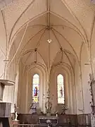 Vue intérieur de l'église.