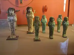 Ouchebtis du prince Khâemouaset, fils de Ramsès&nbsp;II