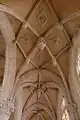 Bas-côté nord, voûte de la 3e&nbsp;travée.