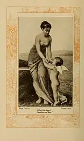 Illustration pour  Love poems from the works of Robert Browning and Elizabeth Barrett Browning (publié en 1909).