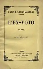 &nbsp;Lucie Delarue-Mardrus, L'Ex-voto (1922).