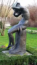 Lucile se coiffant (1991), Sèvres.