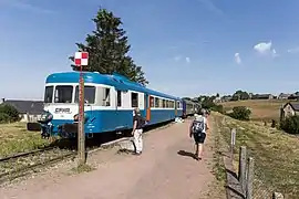 train en gare en août 2020.