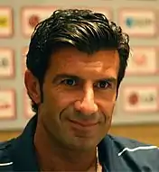 Photographie de Luis Figo.