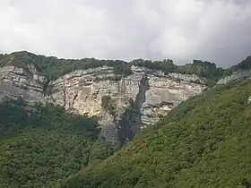 La cascade de l'Oule.