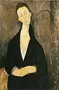 Lunia Czechowska (à la robe noire) (1919), collection privée