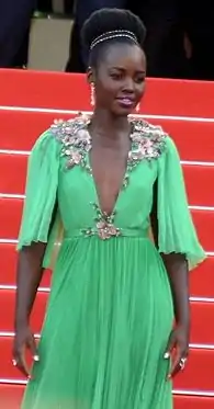 Lupita Nyong'o au Festival de Cannes 2015.