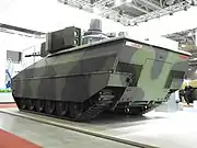 Vue de trois-quart arrière du Lynx KF31