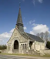 La chapelle actuelle.