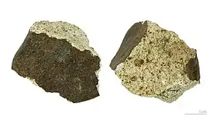 Météorite de Phnom Penh Chondrite L6 (1868) - MHNT.