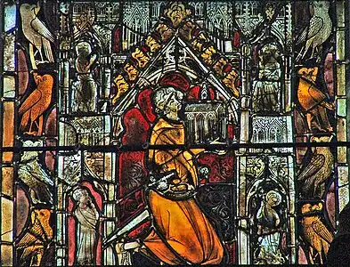 Jean III d'Harcourt en donateur, en 2005.