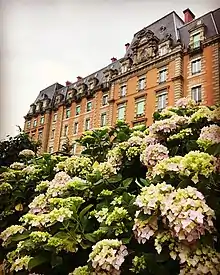 Façade nord du "Grand Hôtel Servant" (cliché Johan Picot, 2021)